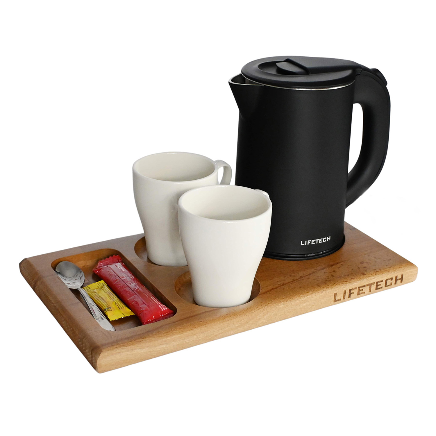 KRS006 Lifetech Mini Karşılama Tepsi - Küçük Çap - Dolu