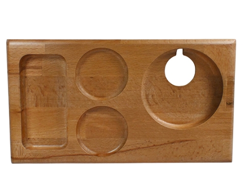 KRS006-k Lifetech Mini Karşılama Tepsi - Küçük Çap - boş