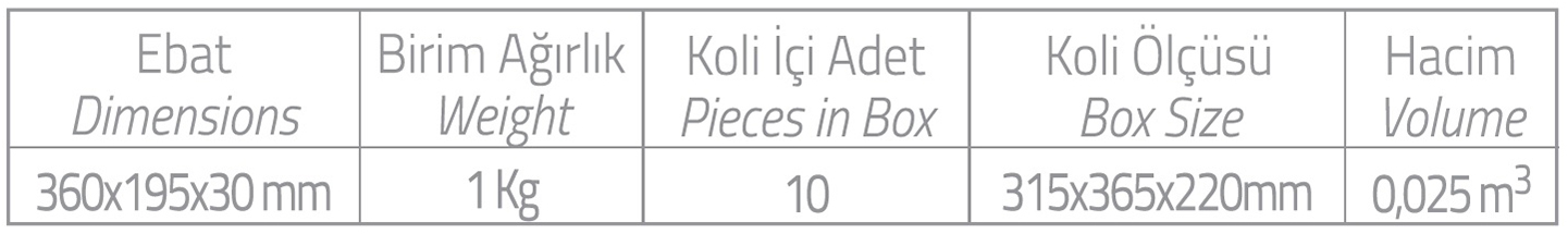 Mini Ahşap Karşılama Tepsi-ebatları