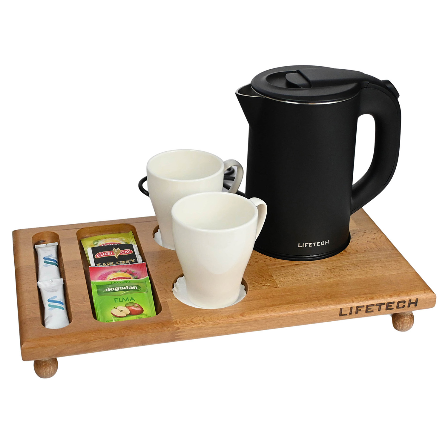 Standart Ahşap Karşılama Tepsisi - Küçük Çap- DOLU Standart Ahşap Karşılama Tepsisi - Küçük Çap- DOLU